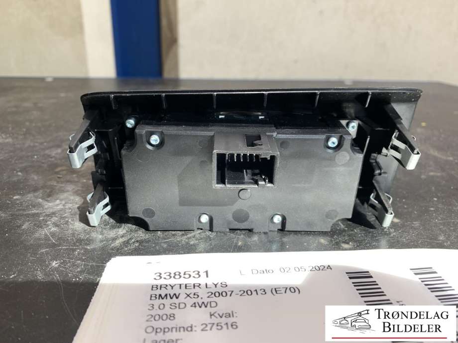 Bryter lys til BMW X5 2007-2013 (E70) (E70) (9 134 726|)