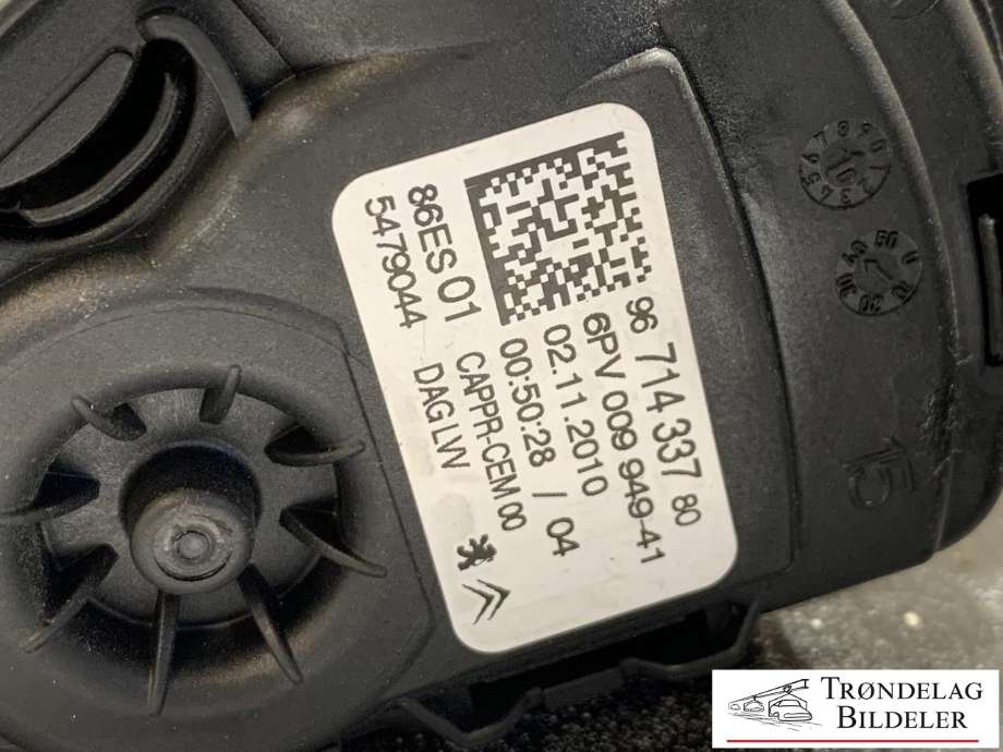 Pedal gass til Citroën DS3 2010-2019  (96 714 337  80|)