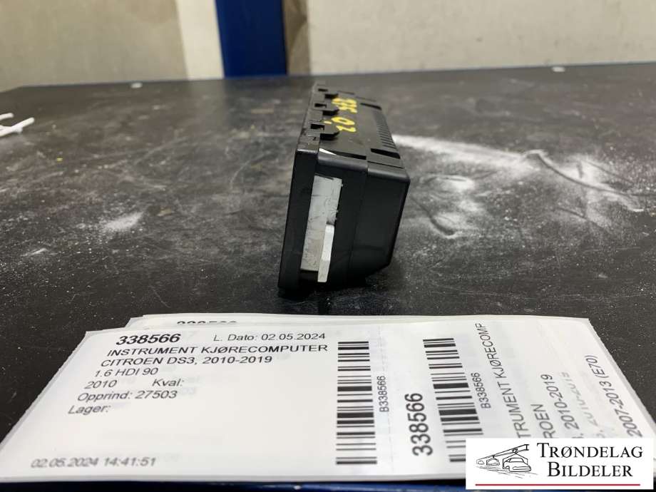 Instrument kjørecomputer til Citroën DS3 2010-2019 (96666323XT-01|)