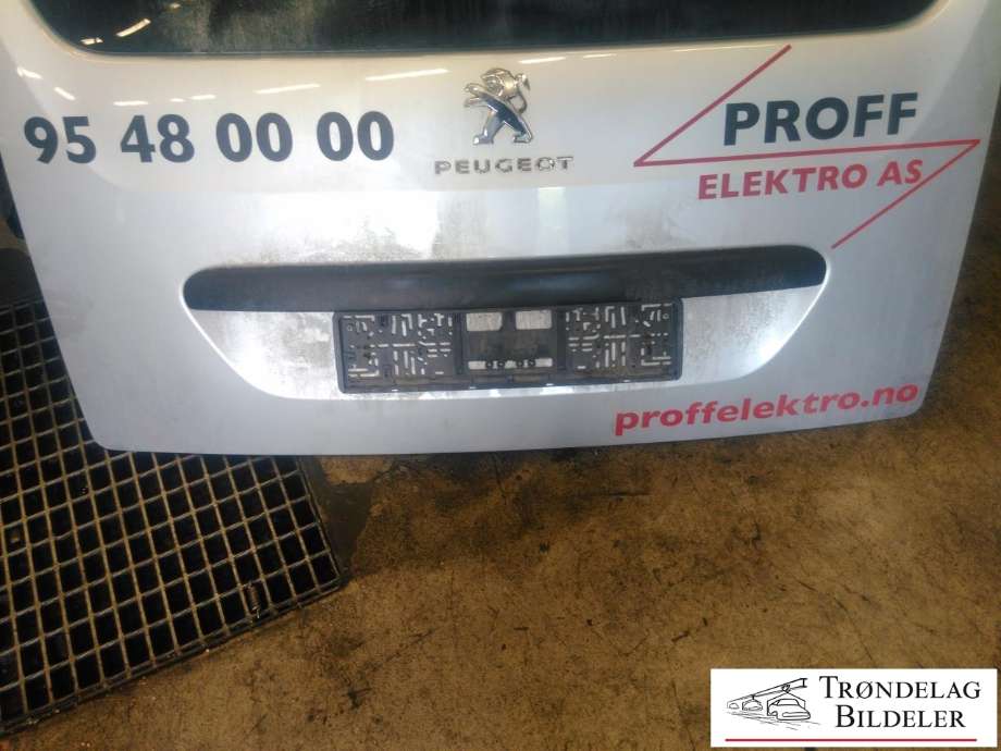 Bakluke til Peugeot Partner 2015-2019 (Type II, Fase 2)  (8701Y6|98 110 286 80|)