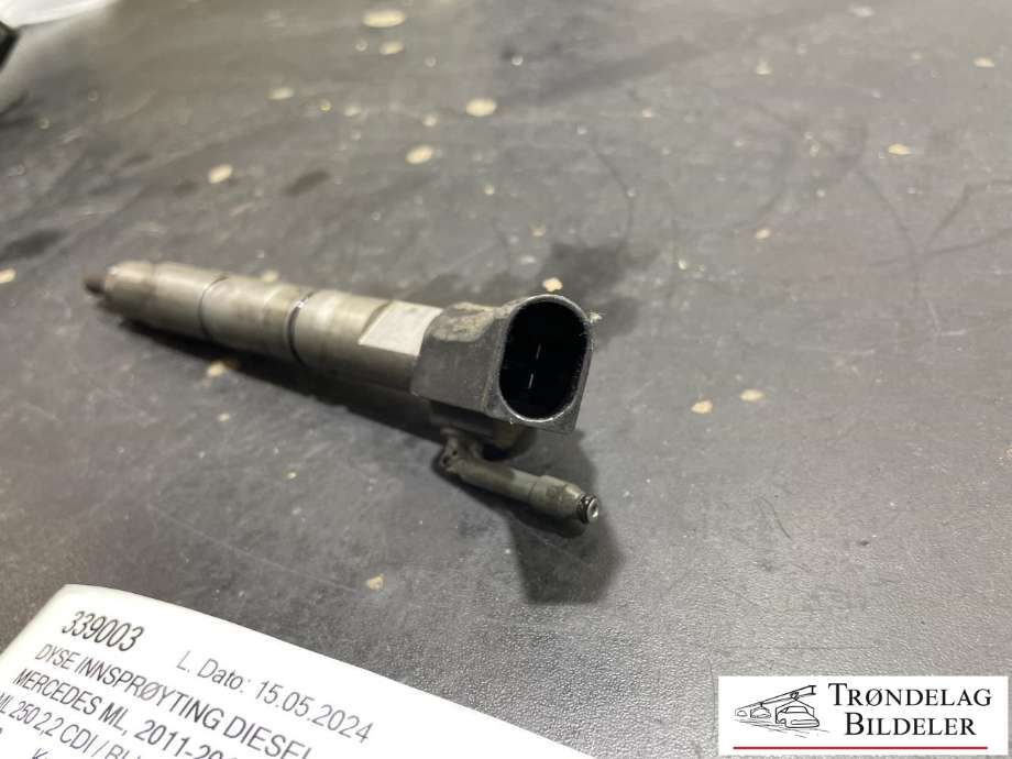Dyse innsprøyting diesel til Mercedes ML 2011-2015 (Fase 1) (W166) (W166) (A 651 070 29 87|A 651 070 29 87 64|651 070 29 87|651 070 29 87 64|)