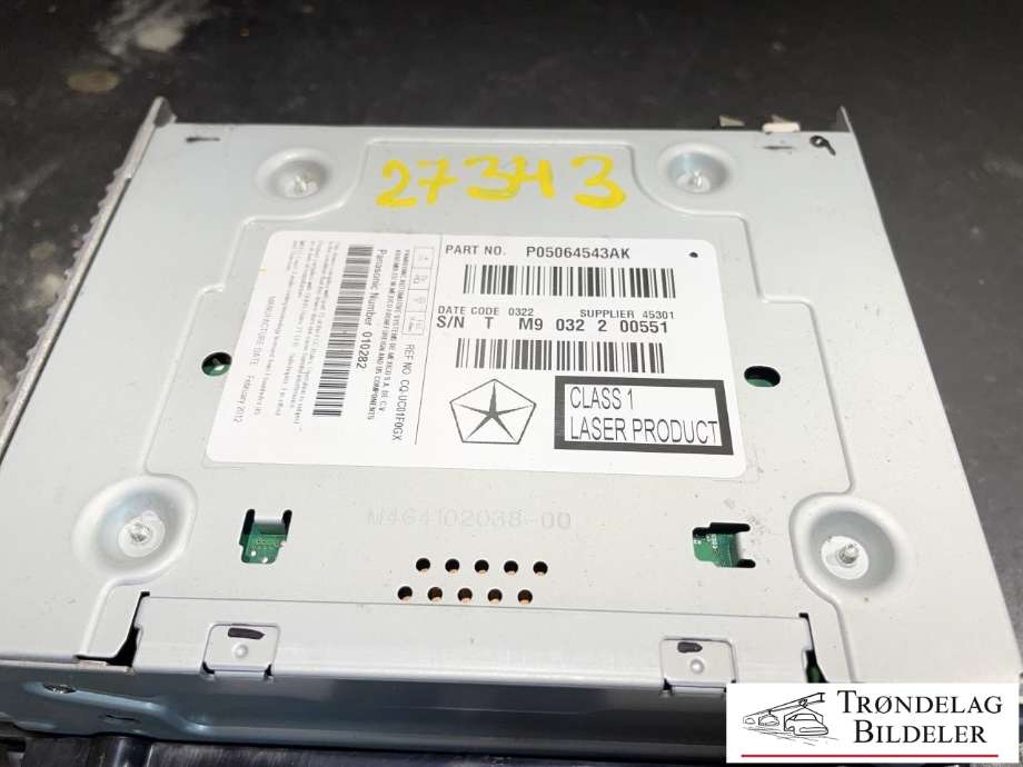 Bilstereo til Fiat Freemont 2011-2015 (P05064543AK|)