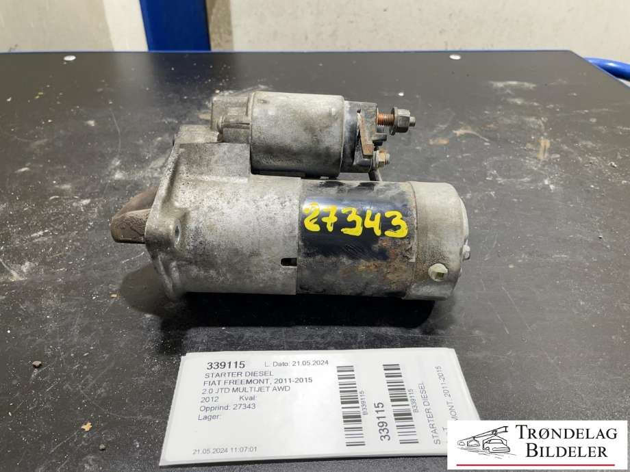 Starter diesel til Fiat Freemont 2011-2015 (56029591AB|)