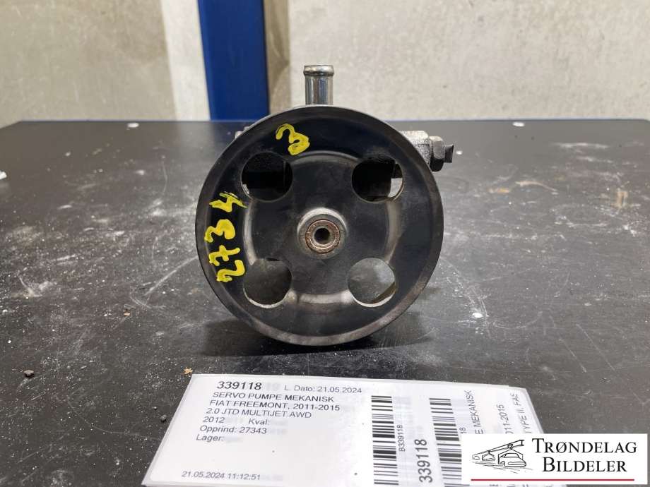 Servo pumpe mekanisk til Fiat Freemont 2011-2015 (K05154355AA|K05154355AB|)