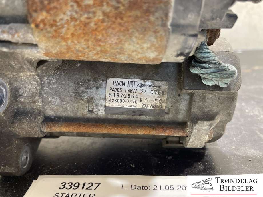 Starter til Fiat Panda 2013-->> (Type III) (428000-7470|)