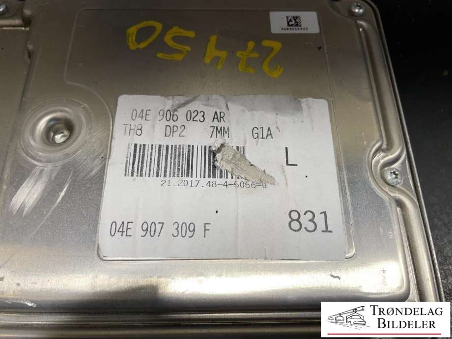 Styreenhet motor til Audi A3 2016-2020 (Type III, Fase 2)  (B314613|)