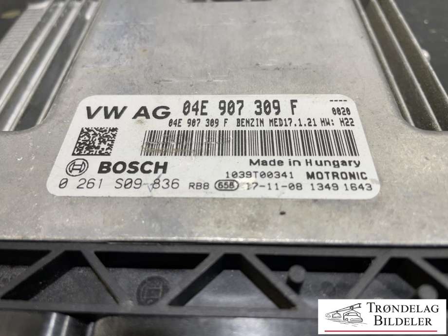 Styreenhet motor til Audi A3 2016-2020 (Type III, Fase 2)  (B314613|)