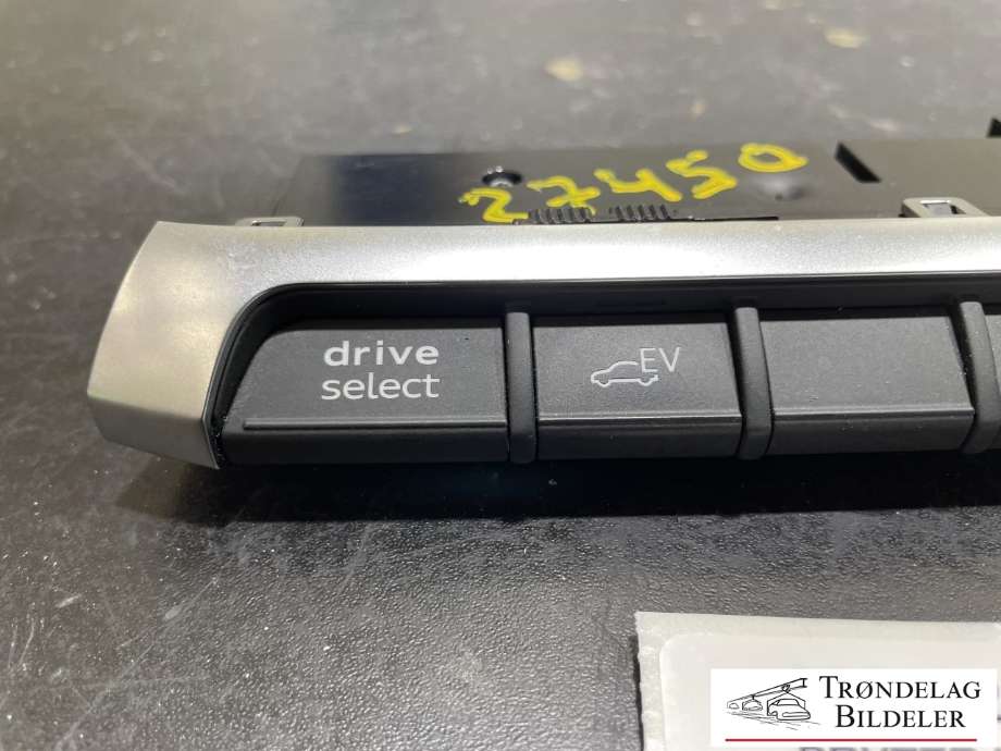 Bryter nødblink til Audi A3 2016-2020 (Type III, Fase 2) (8V0 925 301 PS|)