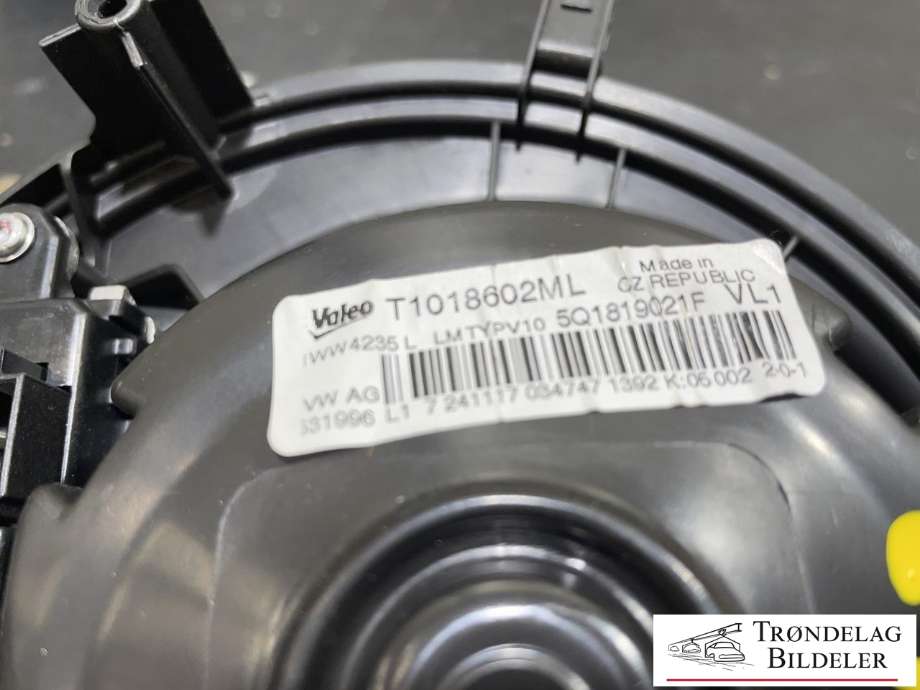 Varmeapparat motor til Audi A3 2016-2020 (Type III, Fase 2)  (5Q1819021 F|)