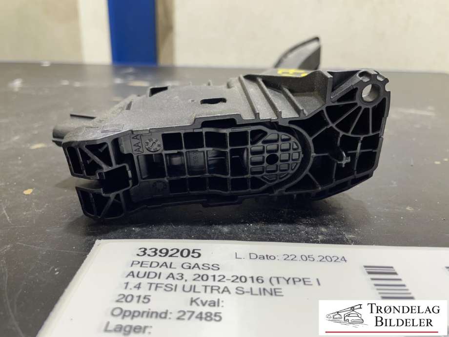 Pedal gass til Audi A3 2012-2016 (Type III, Fase 1)  (5Q1 723 503 H|)