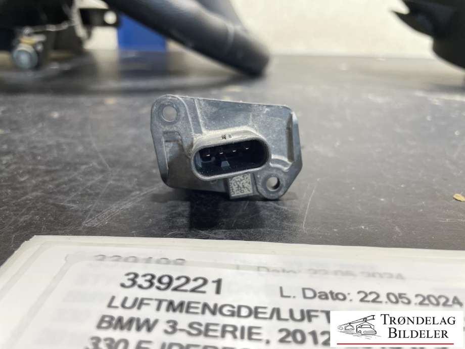 Luftmengde/luftmassemåler til BMW 3-Serie 2012-2018 (F30/F31/F34) (F30/F31/F34) (0280218324|860556503|)