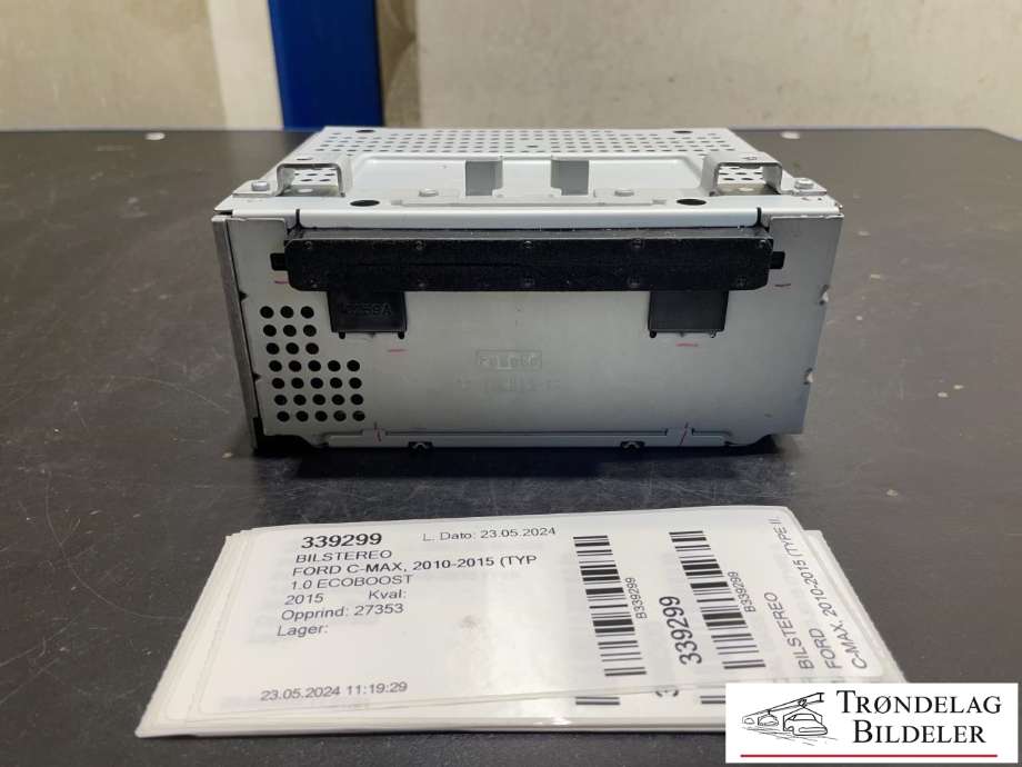 Bilstereo til Ford C-Max, 2010-2015 (Type II, Fase 1)  (E1BT-18C8R5-XE)