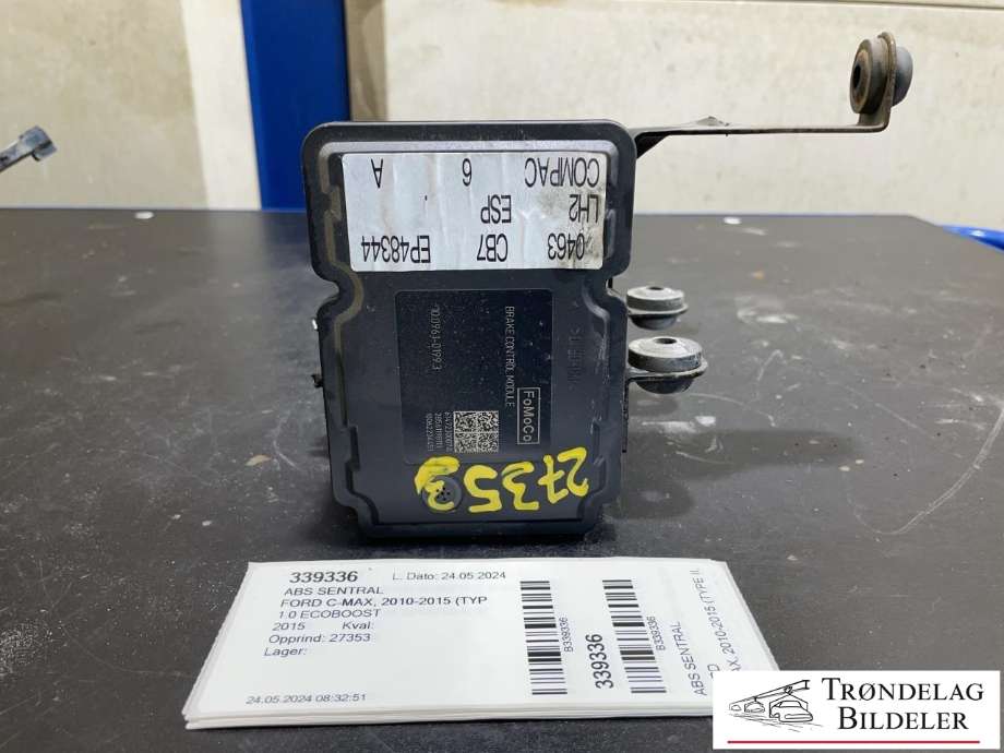 ABS sentral til Ford C-Max, 2010-2015 (Type II, Fase 1)  (BV61-2C405-AL)