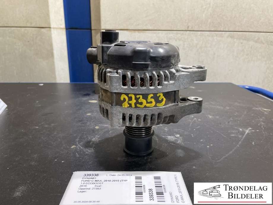 Dynamo til Ford C-Max, 2010-2015 (Type II, Fase 1)  (CV6T-10300-BD)