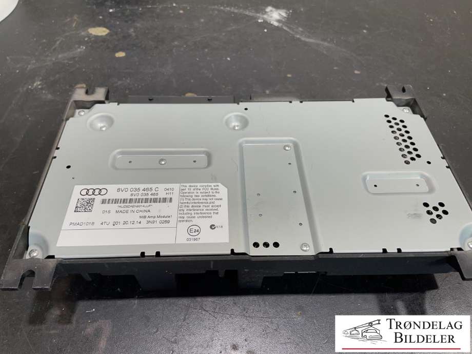 Bilstereo forsterker til Audi A3 2012-2016 (Type III, Fase 1) (8V0 035 465 C|)