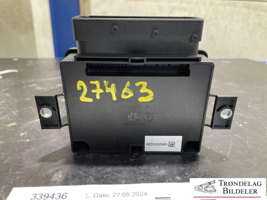 Styreenhet elektrisk parkbrems (EPB - Electric Parking Brake) til Audi S4 2009-->>  (TRW|8K0 907 801 G|)