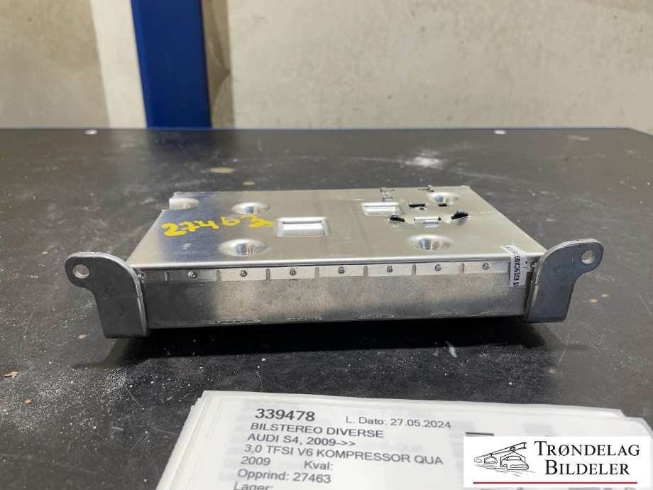 Bilstereo diverse til Audi S4 2009-->>  (8T0 035 462|)