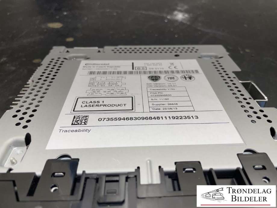 Bilstereo til Fiat Panda 2013-->> (Type III)  