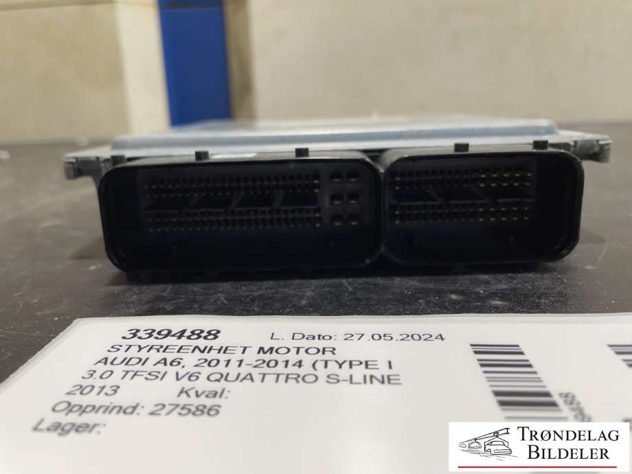 Styreenhet motor til Audi A6 2011-2014 (Type IV, Fase 1) (C7) (C7) (4G0 907 551 G|)