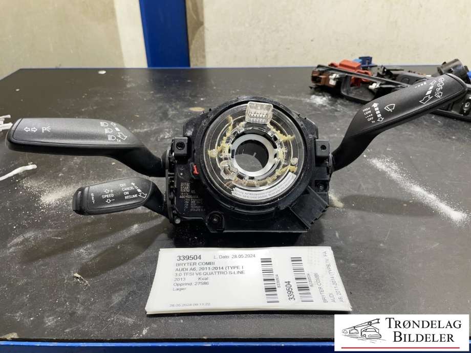 Bryter combi til Audi A6, 2011-2014 (Type IV, Fase 1) (C7) (C7) (4G0 953 502 D)
