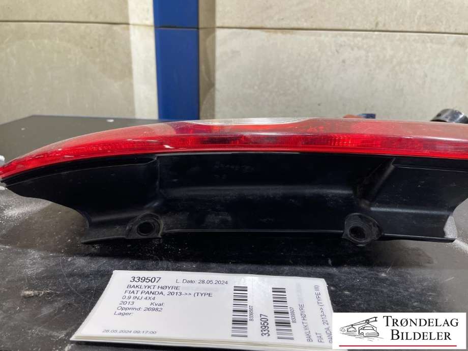 Baklykt høyre til Fiat Panda 2013-->> (Type III) (51843642|)