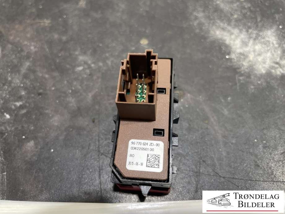 Bryter Antispinn til Peugeot 508 2014-2018 (Type I, Fase 2) (96 770 624 ZD-00|03422050100|)