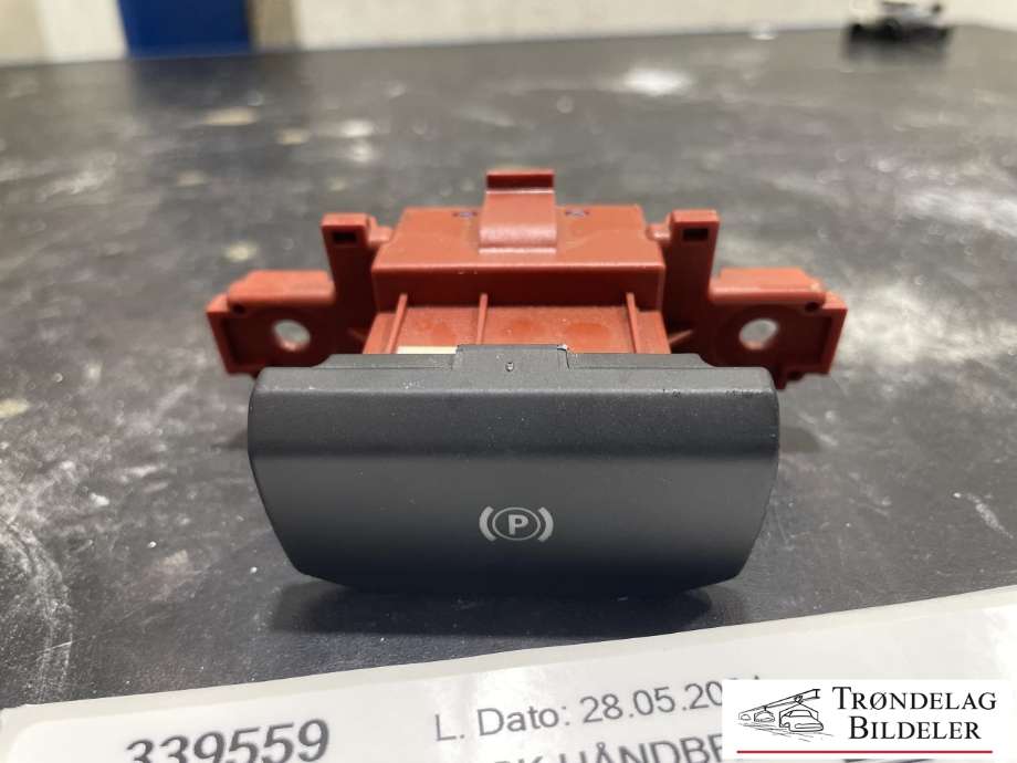 Bryter elektrisk håndbrekk/parkbrems til Peugeot 508 2014-2018 (Type I, Fase 2)  (96 666 512 ZD 02|)