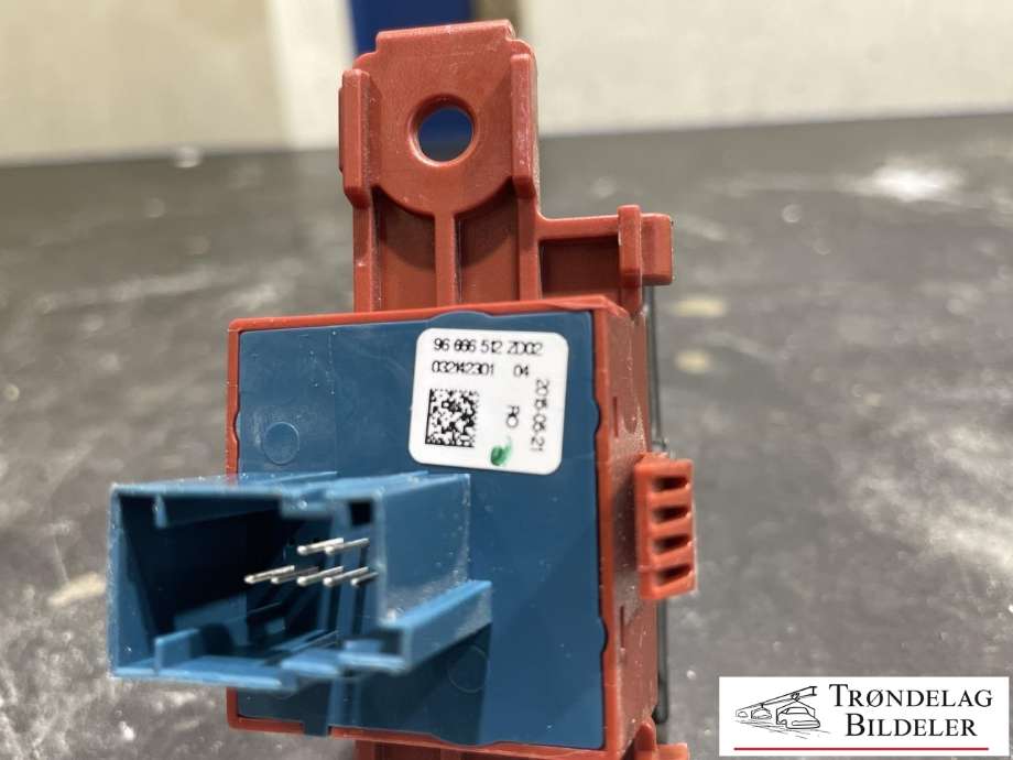 Bryter elektrisk håndbrekk/parkbrems til Peugeot 508 2014-2018 (Type I, Fase 2)  (96 666 512 ZD 02|)