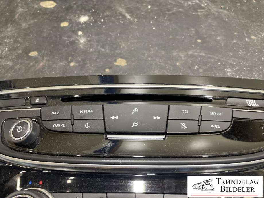 Varmeapparat betjening til Peugeot 508 2014-2018 (Type I, Fase 2)