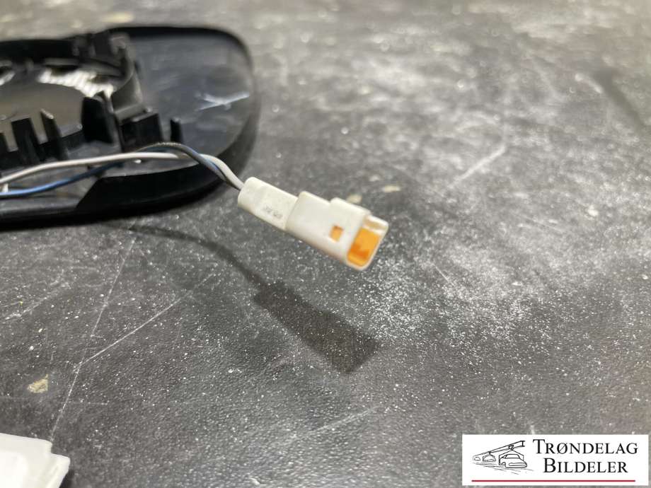 Speilglass høyre til Peugeot 508 2014-2018 (Type I, Fase 2) (16 121 678 80|)