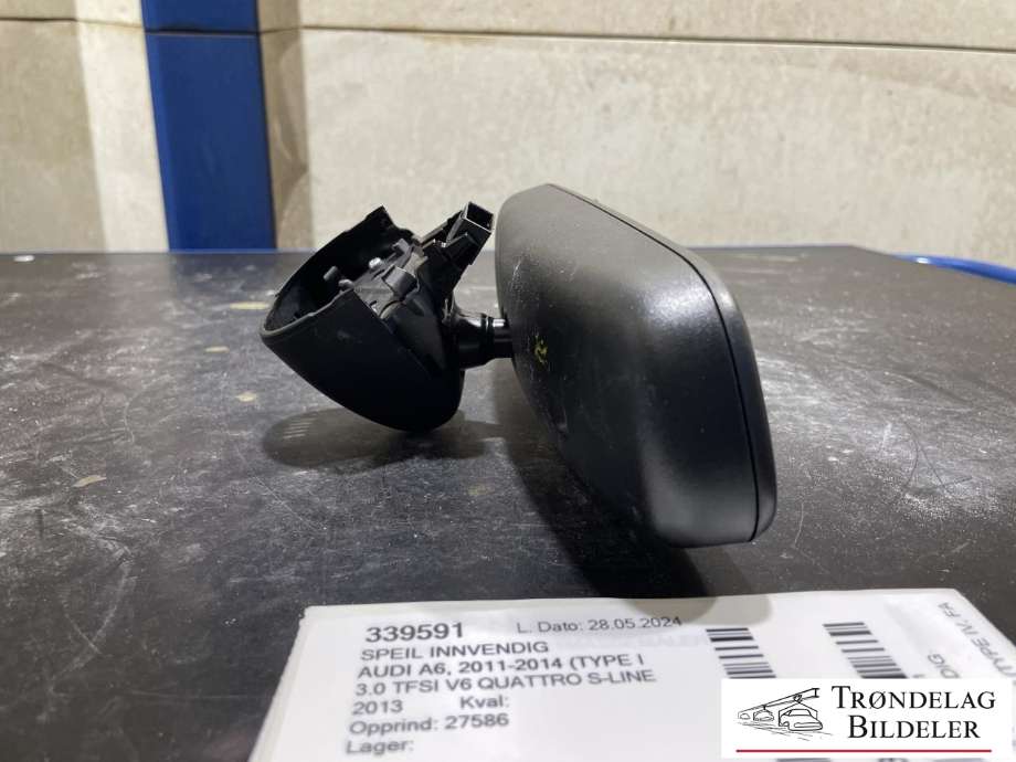 Speil innvendig til Audi A6 2011-2014 (Type IV, Fase 1) (C7) (C7) (810 857 511 AB|)