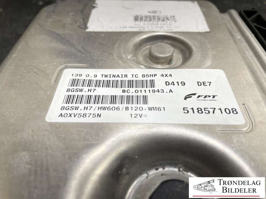 Styreenhet motor til Fiat Panda 2013-->> (Type III)  (51857108|)