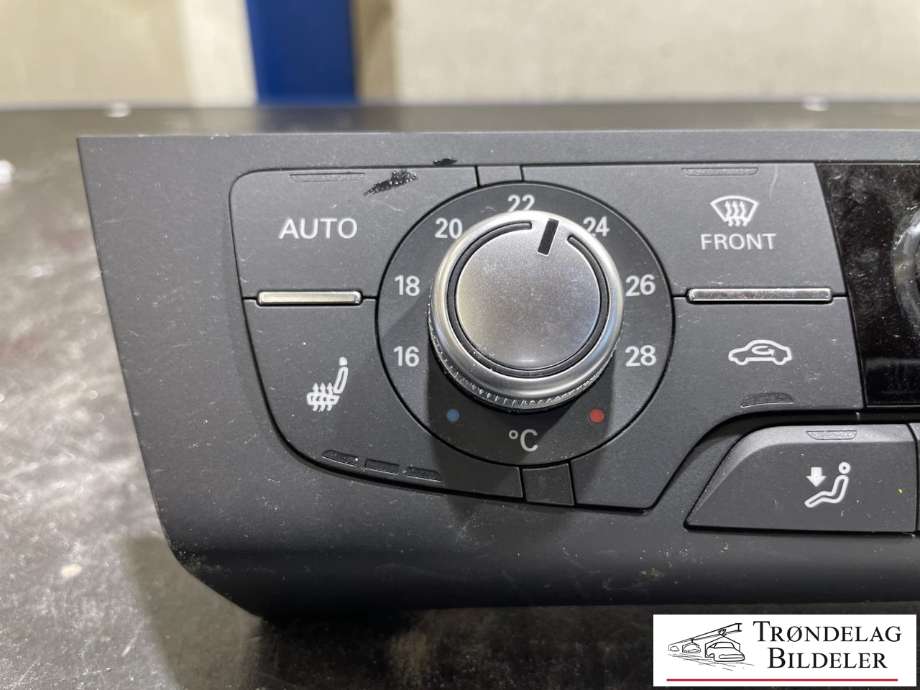 Varmeapparat betjening til Audi A6 2011-2014 (Type IV, Fase 1) (C7) (C7) (4G0 820 043 AC|)