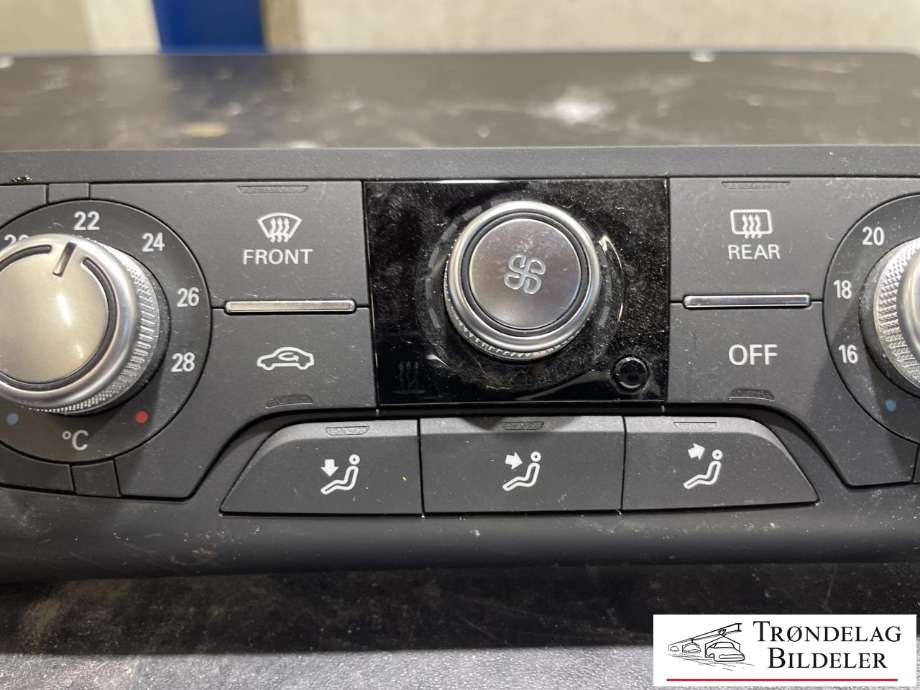 Varmeapparat betjening til Audi A6 2011-2014 (Type IV, Fase 1) (C7) (C7) (4G0 820 043 AC|)