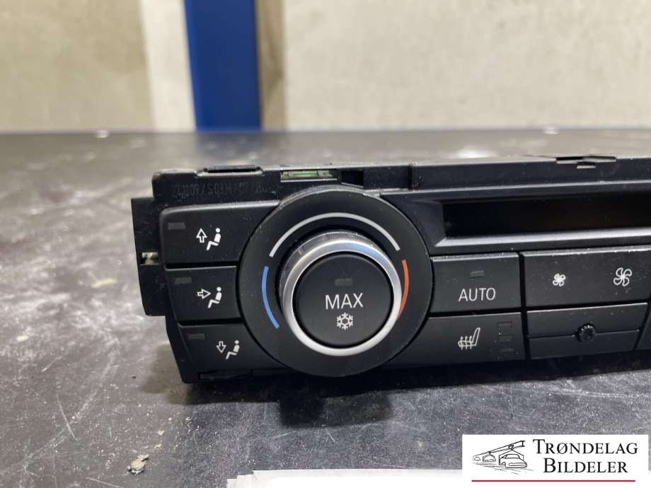 Varmeapparat betjening til BMW X1 2009-2015 (E84) (E84) (BMW|6411 9221852-04|)