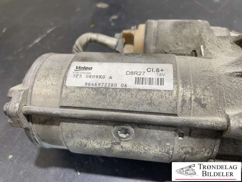 Starter diesel til Peugeot 508 2014-2018 (Type I, Fase 2) (96469972280 06|5F5 0809KG A|)