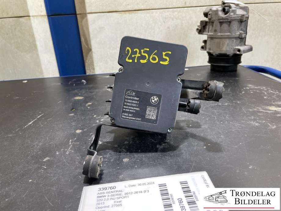 ABS sentral til BMW 3-Serie, 2012-2018 (F30/F31/F34) (F30/F31/F34) (ATE|10.0962-0829.3)