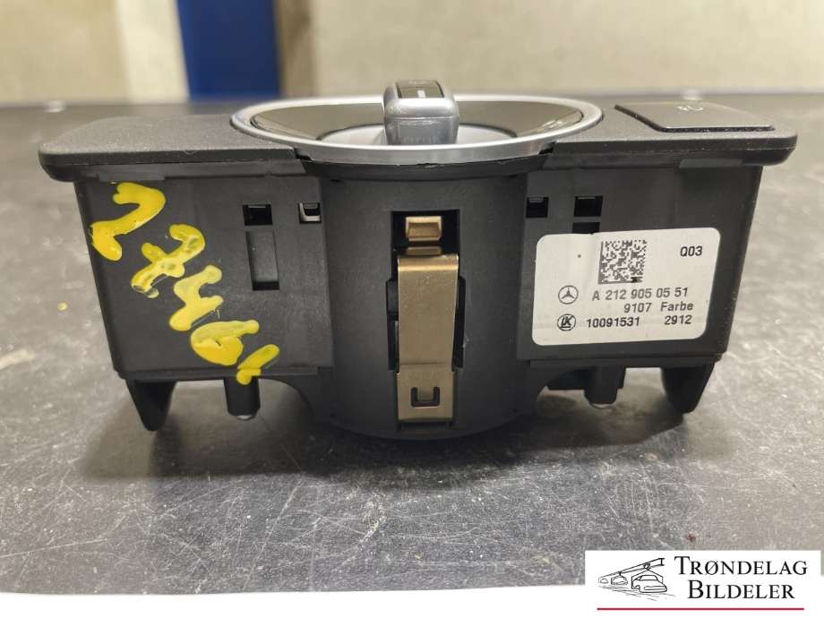 Bryter lys til Mercedes ML 2011-2015 (Fase 1) (W166) (W166) (A 212 905 05 51|A 212 905 05 51 9107|)