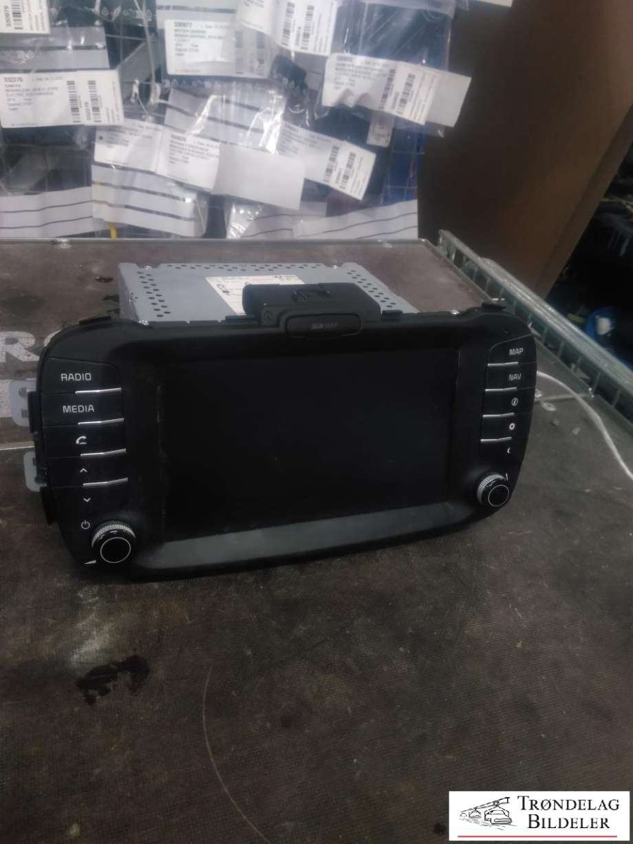 Bilstereo navigasjon til Kia Soul, 2014-2019 (Type II)