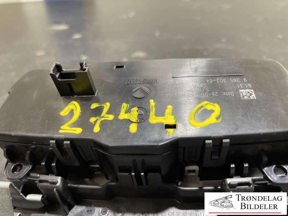 Bryter lys til BMW 3-Serie 2012-2018 (F30/F31/F34) (F30/F31/F34) 