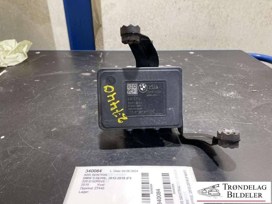 ABS sentral til BMW 3-Serie, 2012-2018 (F30/F31/F34) (F30/F31/F34) (ATE|6 870 912)
