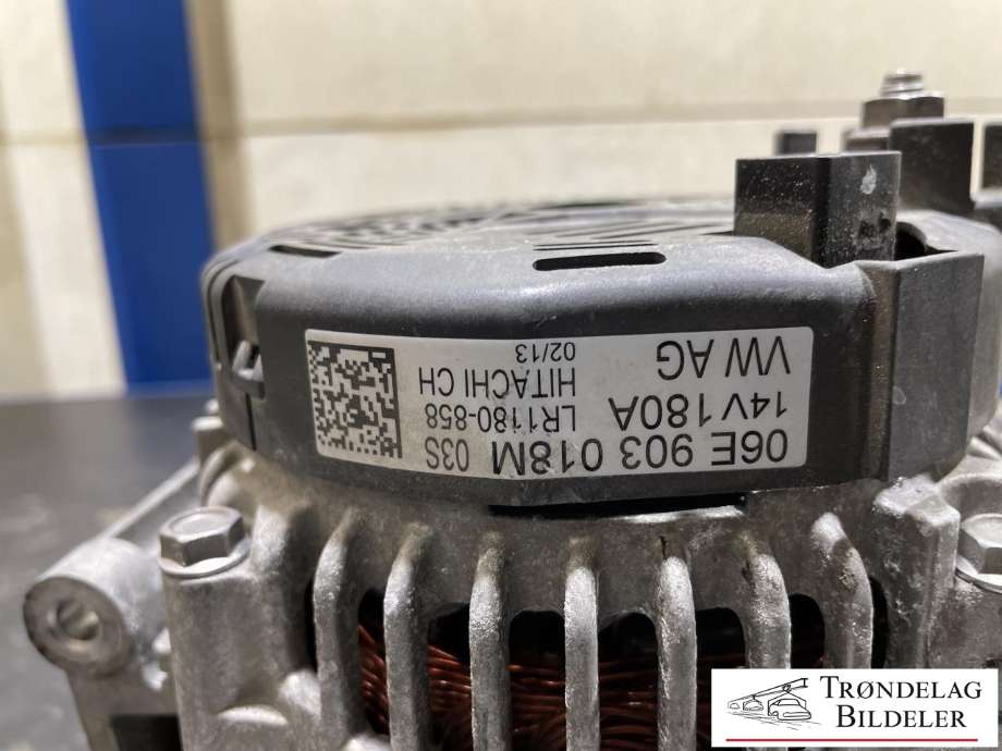 Dynamo til Audi A6 2011-2014 (Type IV, Fase 1) (C7) (C7) (06E 903 018 M|)