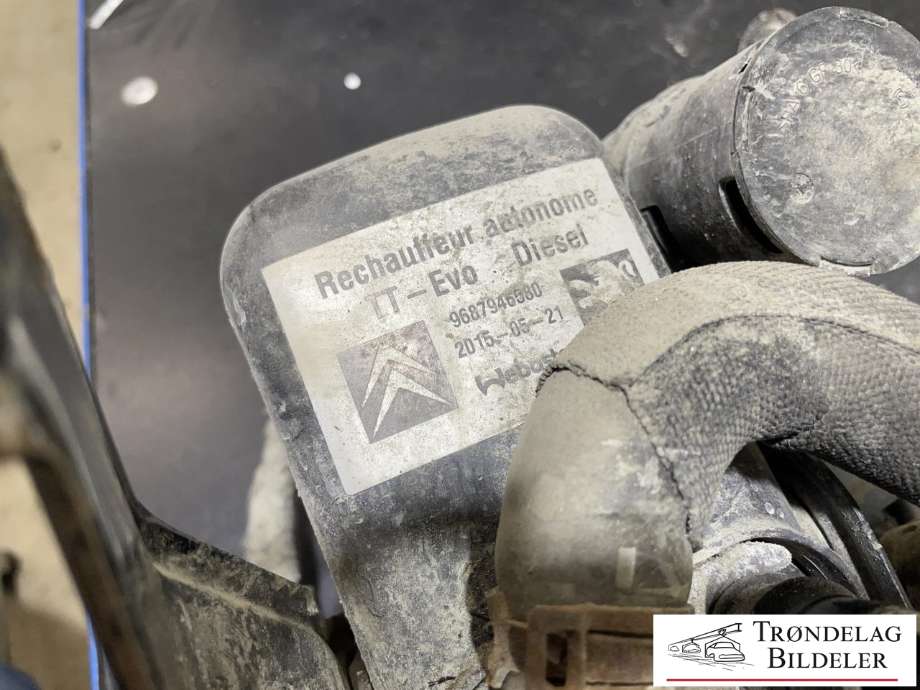Dieselvarmer til Peugeot 508 2014-2018 (Type I, Fase 2) (WEBASTO|9687946580|)