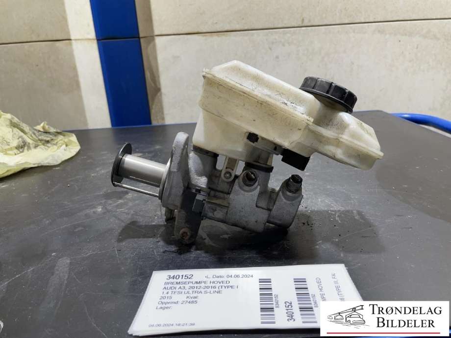 Bremsepumpe hoved til Audi A3, 2012-2016 (Type III, Fase 1)  