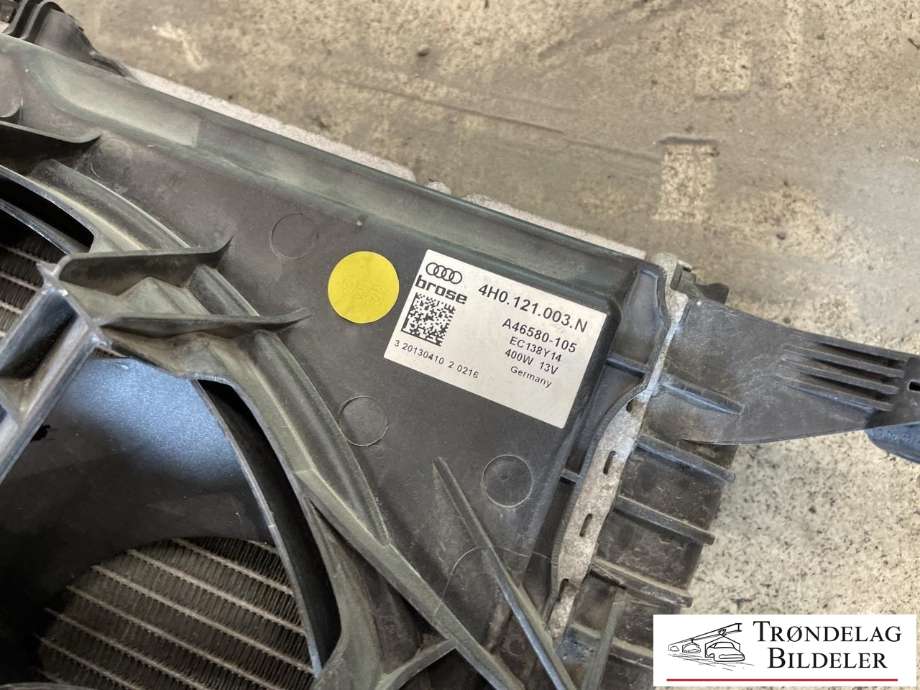 Radiatorpakke til Audi A6 2011-2014 (Type IV, Fase 1) (C7) (C7)