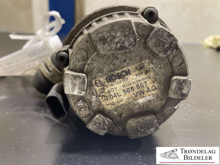 Vannpumpe elektrisk til Audi A3 2016-2020 (Type III, Fase 2) (04L965567|0392024003|)