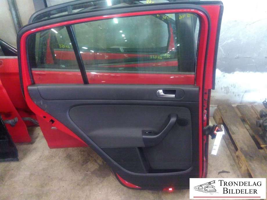 Dør venstre bak til VW Golf, Plus/Cross 2009-2013 (Fase 2)  (5M0 833 105 B|)