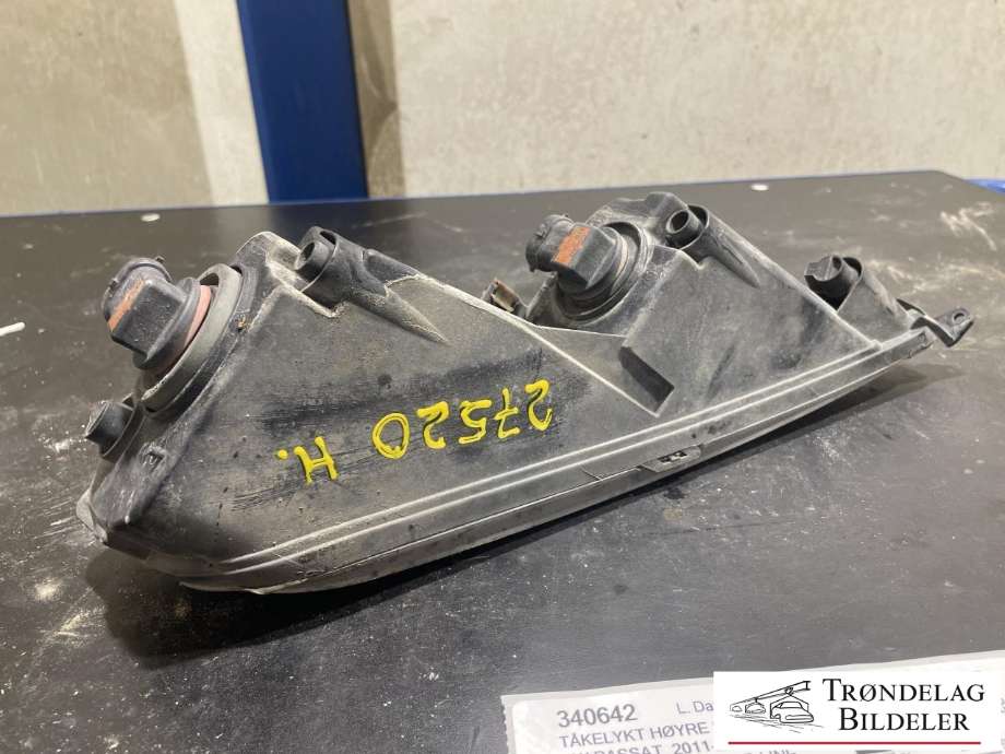 Tåkelykt høyre foran til VW Passat 2011-2015 (B7) (B7) (3AA 941 662 D|)