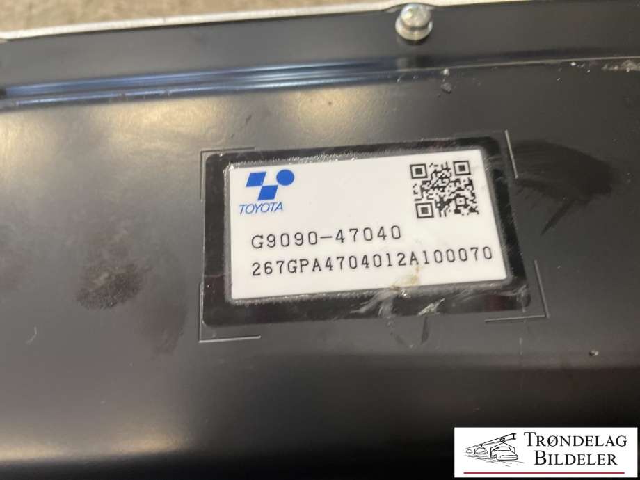 Batterilader (OBC - On Board Charger) til Toyota Prius 2009-2016 (Type III) (COMBI) (COMBI) (G9090-47040|)
