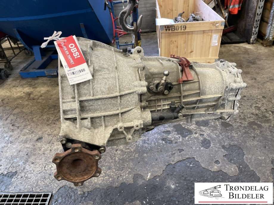 Girkasse manuell 6-trinn til Audi A5 2007-2016 (Type I)  (LLQ|0B1 300 027 D|0B1 300 027 DX)